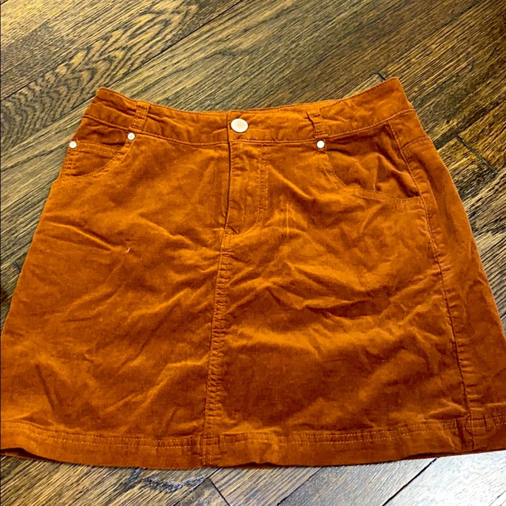 Copper Key Orange/Brown skirt